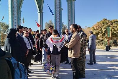  اعزام ۴۵ دانش‌آموز بردسکنی به مناطق عملیاتی دفاع مقدس
