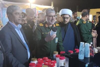  نمایشگاه اقتصاد مقاومتی در روستای نیمه‌کار خمیر گشایش یافت