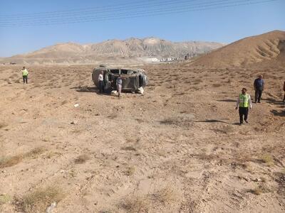  فرزندی پور: واژگونی سمند در اتوبان قم-کاشان یک فوتی داشت