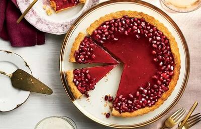  طرز تهیه تارت انار مخصوص شب یلدایی / آموزش درست کردن یک دسر خوشمزه برای شبیلدا