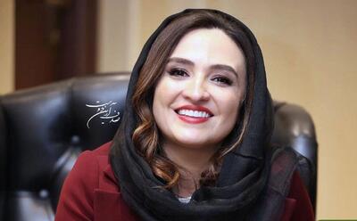  عکس تازه گلاره عباسی در اتاق گریم بامداد خمار