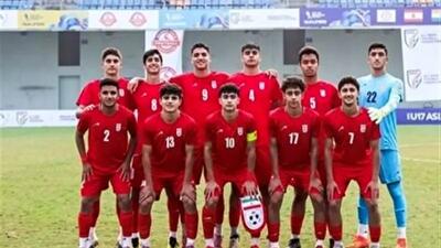  مرحله انتخابی قهرمانی زیر 17 سال آسیا/  توقف ایران برابر لبنان + فیلم خلاصه بازی