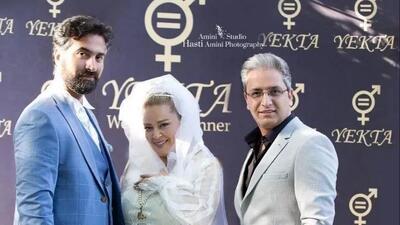  فیلم / طراح لباس عروس بهاره رهنما : بابت لباس بهاره رهنما فحش خوردم 1500 نفر را بلاک کردم ! / / تکتم رضایی: سلیقه خودش بود و من ...