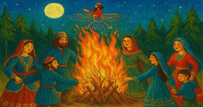  عکس نوشته جشن آذرگان به همراه متن تبریک این روز باستانی