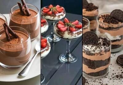  طرز تهیه دسر شکلاتی بدون فر: سریع، خامه‌ای و مجلسی در تنها ۱۰ دقیقه