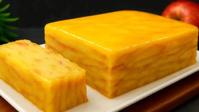  طرز تهیه کیک سیب لایه‌ای ؛ دسر فرانسوی کم کالری و مجلسی