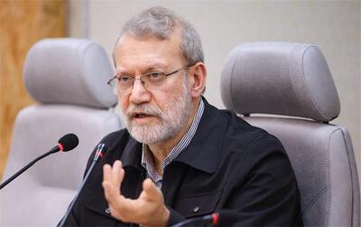  لاریجانی: ما مذاکرات واقعی را قبول داریم، نه مذاکرات تصنعی