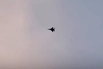  ارتش تأیید کرد؛ عبور جنگنده از آسمان تهران