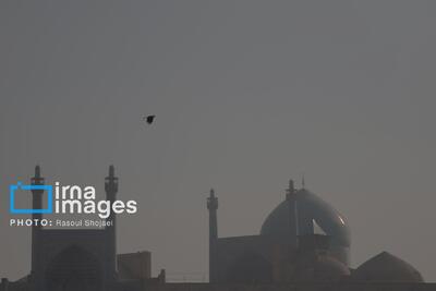  هوای اصفهان «بنفش» شد