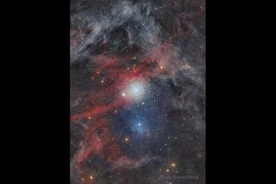  عکس روز ناسا از میدان عمیق یک خوشه کروی