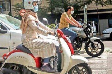  گواهینامه نداشتن زنان موتورسوار چه هزینه‌ای دارد؟