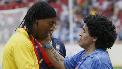  ویدیوی زیرخاکی رونالدینیو از مارادونا؛ 5 سال بدون یکی از بهترین‌های تاریخ