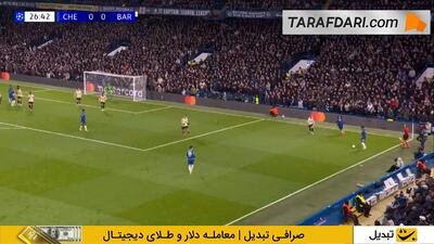  گل به خودی عجیب ژول کونده مقابل چلسی (چلسی 1-0 بارسلونا)