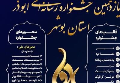  یازدهمین جشنواره رسانه‌ای ابوذر بوشهر در 9 محور برگزار می‌شود - تسنیم