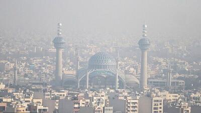  کیفیت هوای اصفهان قرمز است
