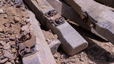  ریل ۷۰ ساله خیابان رسالت قم در مسیر جمع‌آوری