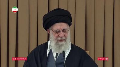  رهبر انقلاب: دشمنان در جنگ ۱۲ روزه شرارت کردند و کتک خوردند