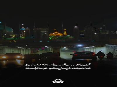  استوری/ ضامنم شاه خراسان بشود خوب‌تر است 