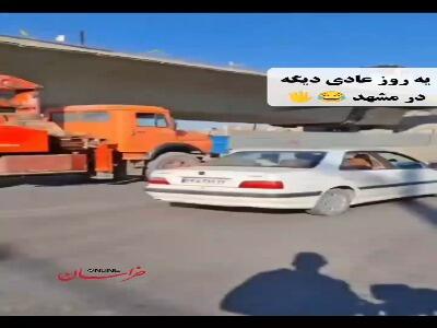  بکسل کامیون توسط کامیون در مشهد!