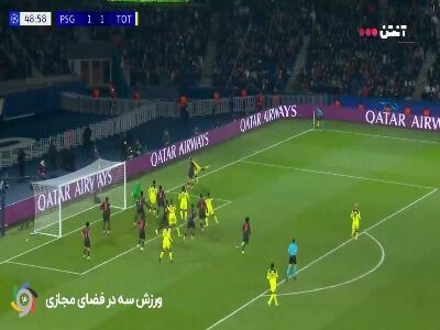  گل دوم تاتنهام توسط کولو موآنی در دقیقه 50