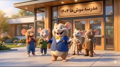  نسخه کلاسیک دهه شصت مدرسه موش‌ها برگشته!