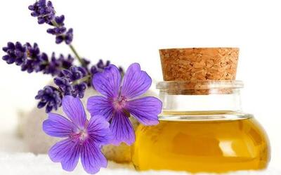  کنترل تب با روغن بنفشه