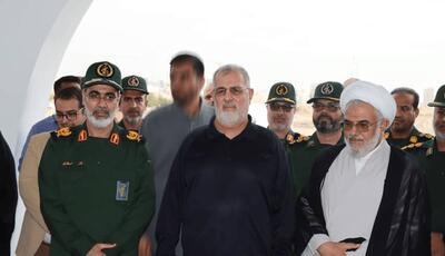  فرمانده کل سپاه ده‌ها طرح محرومیت زدایی را در هرمزگان افتتاح کرد