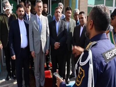  استقبال سنتی عربی از سفیر ژاپن در آبادان