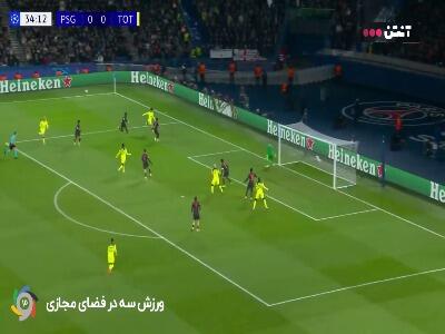  گل اول تاتنهام توسط ریچارلیسون در دقیقه 35