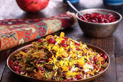  انارپلو؛ شام خوش‌رنگ و خوش‌عطر مخصوص شب یلدا