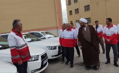  الحاق ناوگان جدید امدادی و اداری در جمعیت هلال احمر بام ایران