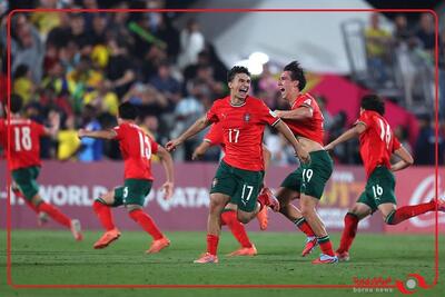  تک گل پرتغال در دیدار فینال جام‌جهانی زیر 17 سال