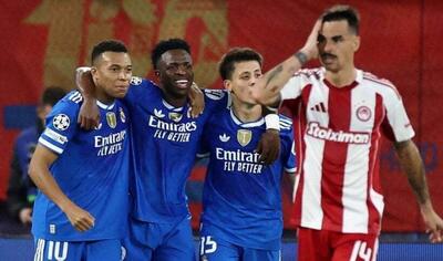  هم طارمی درخشید هم امباپه/ رئال مادرید با کامبک بزرگ المپیاکوس را شکست داد