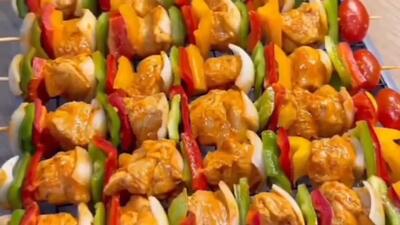  طرز تهیه جوجه کباب در فر بدون دود و منقل !