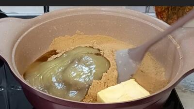  طرز تهیه دسر رنگینک با خرما گردو ، دسر سنتی فوری رنگینک با چای دلچسبه!