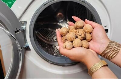  روش تبدیل گردو با پوست سخت به گردو کاغذی در چند دقیقه / توی لباسشویی بشورشون