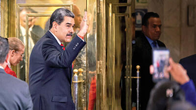  باج‌سبیل مادورو به ترامپ