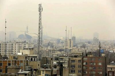  سازمان هواشناسی: هوای تهران تا دوشنبه آلوده است؛ کاهش محسوس دما