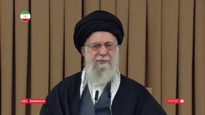  رهبر انقلاب: صهیونیست‌ها آمدند، کتک خوردند و دست خالی برگشتند +ویدیو