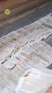  ویدئویی پربازدید از شست‌وشوی اسکناس‌ها در پاکستان