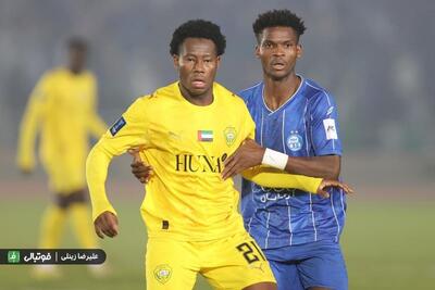  آمار AFC از دیدار استقلال و الوصل امارات