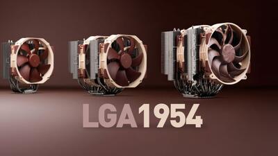  تایید پشتیبانی خنک‌کننده‌های Noctua از سوکت LGA-1954 آینده اینتل