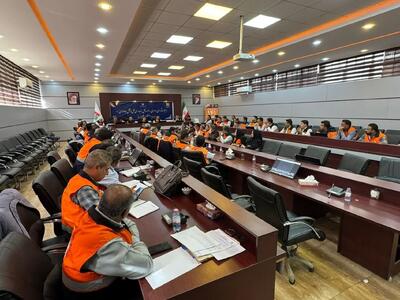  مانور بزرگ مدیریت بحران در فارس با مشارکت راهداری