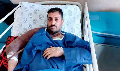  فیلم | محیط بان فریدونشهری که گلوله خورد، در بیمارستان بستری است