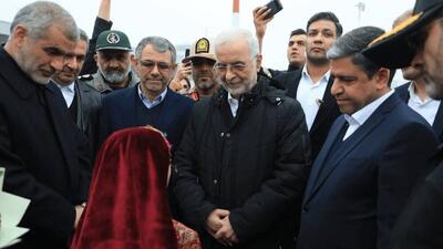  وزیر کشور وارد اردبیل شد