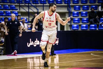  خلاصه بازی بسکتبال ایران - عراق