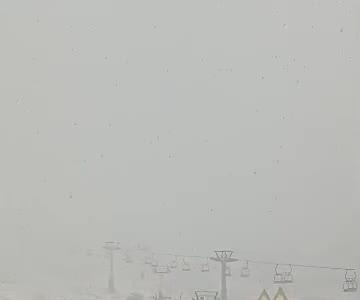  تصاویری دیگر از بارش برف در توچال تهران