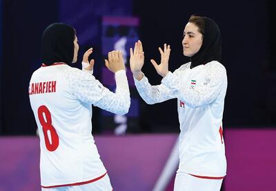  اولین برد جهانی دختران فوتسال