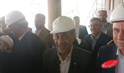  بازدید معاون رئیس جمهور از بیمارستان ۱۷ شهریور برازجان - کلبه سرگرمی
