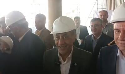  بازدید معاون رئیس جمهور از بیمارستان ۱۷ شهریور برازجان